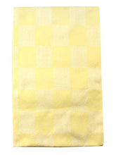 画像をギャラリービューアに読み込む, 洗える着物 コーディネートセット 袷 Lサイズ 着物 グレー 縞 桜 名古屋帯 クリーム 市松格子 正絹帯揚げ帯締め 4点セット 小紋 レディース 女性 帯あげ 帯〆 プレタ 和装 和服