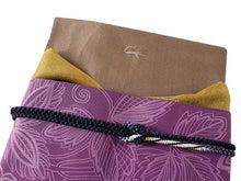 画像をギャラリービューアに読み込む, 洗える着物 コーディネートセット 袷 Lサイズ 着物 茶 格子 名古屋帯 薄紫 花 正絹帯揚げ帯締め 4点セット 小紋 レディース 女性 帯あげ 帯〆 プレタ 和装 和服