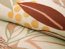 画像をギャラリービューアに読み込む, 洗える着物 コーディネートセット 袷 フリーサイズ 着物 薄ベージュ ボタニカル 名古屋帯 からし 市松 正絹帯揚げ帯締め 4点セット 小紋 レディース 女性 帯あげ 帯〆 プレタ R・KIKUCHI 和装 和服