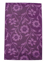 画像をギャラリービューアに読み込む, 洗える着物 コーディネートセット 袷 フリーサイズ 着物 濃紺 リーフ 名古屋帯 薄紫 花柄 正絹帯揚げ帯締め 4点セット 小紋 レディース 女性 帯あげ 帯〆 プレタ R・KIKUCHI 和装 和服