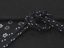 画像をギャラリービューアに読み込む, 帯揚げ 帯締め セット 正絹 カジュアル向き 平組 黒色 麻 紅葉 桜 地紋 帯あげ 濃紺色 ベージュ色 帯〆 和装 小物 レディース 女性 婦人 おびあげ おびじめ ネコポス便可能 あす楽