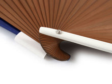 画像をギャラリービューアに読み込む, 扇子 扇子袋 2点セット レース レディース ぺティ—ト ブルー エコ ギフト プレゼント 贈り物 春 夏 母の日 婦人 女性 ポリエステル せんす 和装小物 雑貨 暑さ対策 節電 エコ 飛沫防止 あす楽