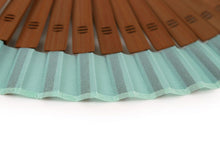 画像をギャラリービューアに読み込む, 扇子 扇子袋 2点セット レース レディース ぺティ—ト ブルー エコ ギフト プレゼント 贈り物 春 夏 母の日 婦人 女性 ポリエステル せんす 和装小物 雑貨 暑さ対策 節電 エコ 飛沫防止 あす楽