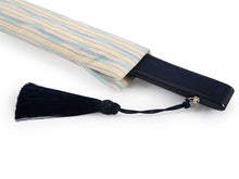 画像をギャラリービューアに読み込む, 扇子 扇子袋 2点セット レース レディース 明石ちぢみ 水色 桐箱入り エコ ギフト プレゼント 贈り物 春 夏 母の日 婦人 女性 シルク せんす 和装小物 雑貨 暑さ対策 節電 エコ 飛沫防止 あす楽