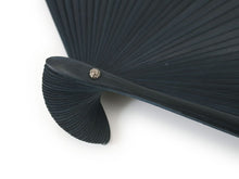 画像をギャラリービューアに読み込む, 扇子 扇子袋 2点セット 青 青海波 エコ ギフト プレゼント 贈り物 春 夏 父の日 男性 せんす 和装小物 雑貨 暑さ対策 節電 エコ 飛沫防止 あす楽 ネコポス