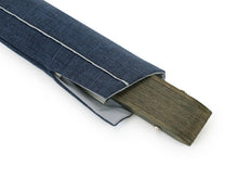 画像をギャラリービューアに読み込む, 扇子 扇子袋 2点セット 青 市松 エコ ギフト プレゼント 贈り物 春 夏 父の日 男性 せんす 和装小物 雑貨 暑さ対策 節電 エコ 飛沫防止 あす楽 ネコポス