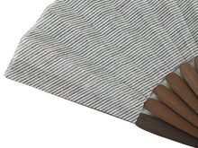 画像をギャラリービューアに読み込む, 扇子 扇子袋 2点セット グレー 高島ちぢみ エコ ギフト プレゼント 贈り物 春 夏 父の日 男性 せんす 和装小物 雑貨 暑さ対策 節電 エコ 飛沫防止 あす楽 ネコポス