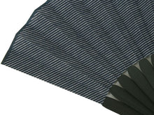 画像をギャラリービューアに読み込む, 扇子 扇子袋 2点セット 紺 高島ちぢみ エコ ギフト プレゼント 贈り物 春 夏 父の日 男性 せんす 和装小物 雑貨 暑さ対策 節電 エコ 飛沫防止 あす楽 ネコポス