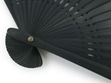 画像をギャラリービューアに読み込む, 扇子 扇子袋 2点セット 紺 白 播州織 エコ ギフト プレゼント 贈り物 春 夏 父の日 男性 せんす 和装小物 雑貨 暑さ対策 節電 エコ 飛沫防止 あす楽 ネコポス