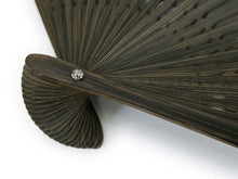 画像をギャラリービューアに読み込む, 扇子 扇子袋 2点セット 紺 白 播州織 エコ ギフト プレゼント 贈り物 春 夏 父の日 男性 せんす 和装小物 雑貨 暑さ対策 節電 エコ 飛沫防止 あす楽 ネコポス