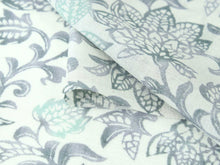 画像をギャラリービューアに読み込む, 着物 洗える着物 反物 夏用 夏 紗 レディース セミオーダー 仕立て付 XS S M L XL 単衣 更紗柄 薄緑 グレー 市田ひろみ好み 和装 和服 女性 小紋 カジュアル お洒落着 送料無料 きもの 羽織 コー