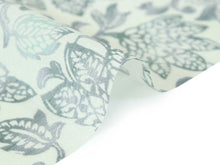 画像をギャラリービューアに読み込む, 着物 洗える着物 反物 夏用 夏 紗 レディース セミオーダー 仕立て付 XS S M L XL 単衣 更紗柄 薄緑 グレー 市田ひろみ好み 和装 和服 女性 小紋 カジュアル お洒落着 送料無料 きもの 羽織 コー