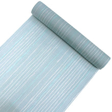 画像をギャラリービューアに読み込む, 着物 洗える着物 反物 夏用 夏 紗 レディース セミオーダー 仕立て付 XS S M L XL 単衣 水色 薄紫色 白色 縦縞 市田ひろみ好み 和装 和服 女性 小紋 カジュアル お洒落着 送料無料 きもの 羽織 コート