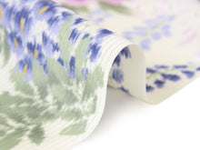 画像をギャラリービューアに読み込む, 着物 洗える着物 反物 夏用 夏 絽 縦絽 レディース セミオーダー 仕立て付 XS S M L XL 単衣 白色 紫色 牡丹 藤 花 百華 MOMOKA 和装 和服 女性 小紋 カジュアル お洒落着 送料無料 きもの 羽織 コート