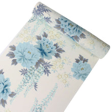 画像をギャラリービューアに読み込む, 着物 洗える着物 反物 夏用 夏 絽 縦絽 レディース セミオーダー 仕立て付 XS S M L XL 単衣 白色 水色 牡丹 藤 花 百華 MOMOKA 和装 和服 女性 小紋 カジュアル お洒落着 送料無料 きもの 羽織 コート