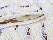 画像をギャラリービューアに読み込む, レース着物 単衣 春 初夏 単品 仕立て上がり 華かづら レース フリー 白色 茶色 クリーム色 縦縞 丸 吸水速乾 クールパス 浴衣 レディース 女性 和装 和服 送料無料