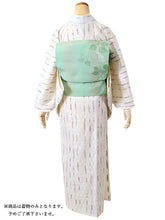 画像をギャラリービューアに読み込む, レース着物 単衣 春 初夏 単品 仕立て上がり 華かづら レース フリー 白色 茶色 クリーム色 縦縞 丸 吸水速乾 クールパス 浴衣 レディース 女性 和装 和服 送料無料