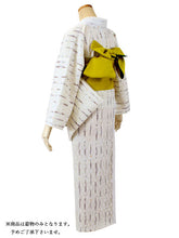 画像をギャラリービューアに読み込む, レース着物 単衣 春 初夏 単品 仕立て上がり 華かづら レース フリー 白色 茶色 クリーム色 縦縞 丸 吸水速乾 クールパス 浴衣 レディース 女性 和装 和服 送料無料