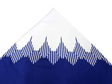 画像をギャラリービューアに読み込む, 風呂敷 ふろしき 73cm 二巾 ホワイト ネイビー ブルー レッド 切子 富士 日本製 再生ポリエステル使用 コンパクト おしゃれ ギフト プレゼント 贈り物 お洒落 エコバック フロシキ オールシーズン ネコポス発送可能