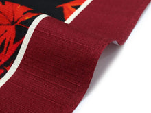 画像をギャラリービューアに読み込む, 風呂敷 ふろしき 大判 118cm 黒 赤 秋 紅葉 月 大きい 自遊布 日本製 綿100% コットン コンパクト おしゃれ ギフト プレゼント 贈り物 お洒落 エコバック 大人 女性 和柄 和風 バッグ タペストリー ネコポス発送可能