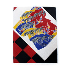 画像をギャラリービューアに読み込む, 風呂敷 ふろしき 118cm 大判 黒 赤 白 黄 青色 きもの市松柄 大きい 自遊布 日本製 綿100% コットン コンパクト おしゃれ ギフト プレゼント 贈り物 お洒落 エコバック フロシキ オールシーズン 和柄 ネコポス発送可能