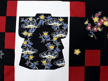 画像をギャラリービューアに読み込む, 風呂敷 ふろしき 118cm 大判 黒 赤 白 黄 青色 きもの市松柄 大きい 自遊布 日本製 綿100% コットン コンパクト おしゃれ ギフト プレゼント 贈り物 お洒落 エコバック フロシキ オールシーズン 和柄 ネコポス発送可能
