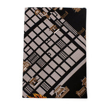 画像をギャラリービューアに読み込む, 風呂敷 ふろしき 小風呂敷 50cm お弁当 弁当包み ランチクロス 綿小 京都 洛中洛外 黒 グレー色 中巾 小さい 日本製 綿100% コットン コンパクト おしゃれ ギフト プレゼント 贈り物 お洒落 大人 男性 女性 男の子 女の子 和柄 和風 ネコポス発送可能