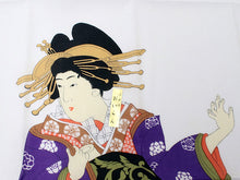 画像をギャラリービューアに読み込む, 手ぬぐい 手拭い 浮世絵手拭 おいらん 花魁柄 100cm×35cm ロングサイズ 綿 コットン 日本製 おしゃれ 和 ギフト プレゼント 贈り物 お洒落 エコバック 弁当包み ピン包み タペストリー テーブルマット うきよえ 海外 お土産 日本柄 古典柄 伝統 男女兼用 ネコポス発送可能