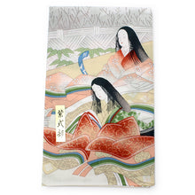 画像をギャラリービューアに読み込む, 手ぬぐい 手拭い 浮世絵手拭 紫式部柄 100cm×35cm ロングサイズ 綿 コットン 日本製 おしゃれ 和 ギフト プレゼント 贈り物 お洒落 エコバック 弁当包み ピン包み タペストリー テーブルマット うきよえ 海外 お土産 日本柄 古典柄 伝統 男女兼用 ネコポス発送可能