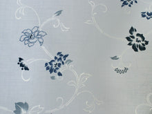 画像をギャラリービューアに読み込む, 東レ セオα 仕立て付 夏物 単衣 ゆかた 洗える 浴衣 反物 夏 レディース フルオーダー 夏着物 青 グレー 花唐草 TORAY CEOα 月華美人 和装 和服 女性 送料無料
