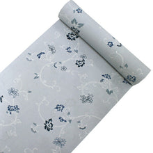 画像をギャラリービューアに読み込む, 東レ セオα 仕立て付 夏物 単衣 ゆかた 洗える 浴衣 反物 夏 レディース フルオーダー 夏着物 青 グレー 花唐草 TORAY CEOα 月華美人 和装 和服 女性 送料無料