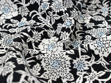 画像をギャラリービューアに読み込む, 東レ セオα 仕立て付 夏物 単衣 ゆかた 洗える 浴衣 反物 夏 レディース フルオーダー 夏着物 黒 青 白 花柄 TORAY CEOα 月華美人 和装 和服 女性 送料無料