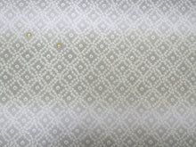 画像をギャラリービューアに読み込む, 東レ セオα 仕立て付 夏物 単衣 ゆかた 洗える 浴衣 反物 夏 レディース フルオーダー 夏着物 グレーベージュ グレー 白 横縞 横段 鹿の子柄 TORAY CEOα 月華美人 和装 和服 女性 送料無料