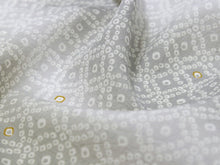 画像をギャラリービューアに読み込む, 東レ セオα 仕立て付 夏物 単衣 ゆかた 洗える 浴衣 反物 夏 レディース フルオーダー 夏着物 グレーベージュ グレー 白 横縞 横段 鹿の子柄 TORAY CEOα 月華美人 和装 和服 女性 送料無料