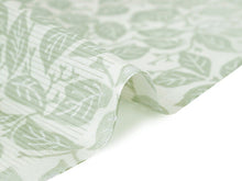 画像をギャラリービューアに読み込む, 東レ シルック 仕立て付 絽 夏物 洗える 反物 夏 レディース フルオーダー 夏着物 緑 薄緑 葉 植物 TORAY silook 奏美 紙人形 和装 和服 女性 送料無料