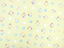 画像をギャラリービューアに読み込む, 東レ シルック 仕立て付 絽 夏物 洗える 反物 夏 レディース フルオーダー 夏着物 黄色 小花柄 花 かたせ梨乃 梨乃景色 TORAY silook 紙人形 和装 和服 女性 送料無料