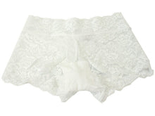 画像をギャラリービューアに読み込む, レースショーツ L サイズ ショーツ ローライズ ノーブル 和装 かわいい レース 白 パンツ 肌着 綿 着物 きもの 浴衣 ゆかた 和装肌着 着付け お手洗い 楽々 やわらかい 着付け小物 インナー ネコポス便発送可能