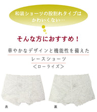 画像をギャラリービューアに読み込む, レースショーツ L サイズ ショーツ ローライズ ノーブル 和装 かわいい レース 白 パンツ 肌着 綿 着物 きもの 浴衣 ゆかた 和装肌着 着付け お手洗い 楽々 やわらかい 着付け小物 インナー ネコポス便発送可能