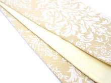 画像をギャラリービューアに読み込む, 半幅帯 百華帯 単品 クリームベージュ 更紗 植物 リバーシブル 着物 帯 カジュアル レディース アレンジ 半巾帯 細帯 四寸 日本製 女性 和装 和服 あす楽