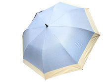 画像をギャラリービューアに読み込む, 【晴雨兼用折りたたみ傘 2color】折りたたみ傘 晴雨兼用 大きい UVカット 遮光 耐水 軽量 大人 ブラックコーティング レディース ブルー オフホワイト 渋紫 グレー 日傘 雨傘 かわいい おしゃれ 和装小物 着物 きもの