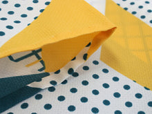 画像をギャラリービューアに読み込む, 洗える着物 コーディネートセット Mサイズ 単衣 ベージュ 白 猫 ねこ 幾何学 着物 赤 花唐草 名古屋帯 茶色 正絹帯揚げ帯締め 4点セット 小紋 レディース 女性 着物 帯 帯あげ 帯〆 プレタ 和装 和服