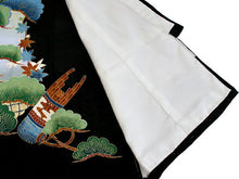 画像をギャラリービューアに読み込む, お宮参り 産着 男の子 黒 龍 兜 小槌 着物 長襦袢 セット 古典 七五三 3歳 5歳 祝着 のしめ うぶぎ 和装 和服 正装