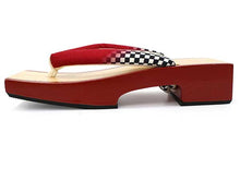 画像をギャラリービューアに読み込む, 下駄 レディース サンダル 浴衣 23.0 23.5 24.0 24.5 ベージュ 赤 桐 台 黒 麻 鼻緒 相三味 右近 女性 ラバー有