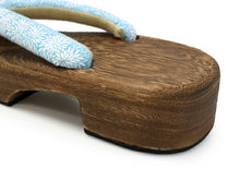 画像をギャラリービューアに読み込む, 下駄 かごバッグ セット 焦げ茶 菊 下駄 黒 青 菊 バッグ 巾着 レディース 夏 浴衣 竹 編み 女性 ゆかた 浴衣バッグ 手提げ 和装 和服 レトロ あす楽