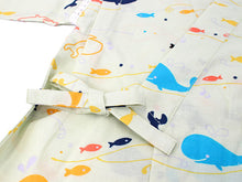 画像をギャラリービューアに読み込む, 子供 甚平 男の子 綿 100 3歳 4歳 イエロー くじら 魚 木綿 じんべい 単品 こども キッズ ジュニア 和服 部屋着 送料無料 七夕 祭 花火 夏 涼しい