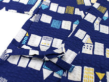 画像をギャラリービューアに読み込む, 子供 甚平 男の子 綿 90 2歳 3歳 紺 お家 リップル 木綿 じんべい 単品 こども キッズ ジュニア 和服 部屋着 送料無料 七夕 祭 花火 夏 涼しい