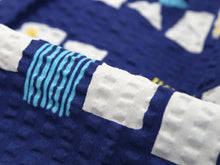 画像をギャラリービューアに読み込む, 子供 甚平 男の子 綿 90 2歳 3歳 紺 お家 リップル 木綿 じんべい 単品 こども キッズ ジュニア 和服 部屋着 送料無料 七夕 祭 花火 夏 涼しい