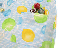 画像をギャラリービューアに読み込む, 子供 甚平 男の子 綿 100 3歳 4歳 水色 ドット レモン 木綿 じんべい 単品 こども キッズ ジュニア 和服 部屋着 送料無料 七夕 祭 花火 夏 涼しい