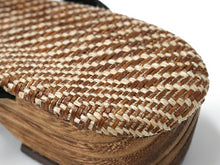 画像をギャラリービューアに読み込む, 下駄 サンダル 黒 鼻緒 レディース 夏 浴衣 編み 女性 ゆかた カジュアル 普段着 和装 和服 Wa de Modern あす楽