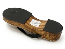 画像をギャラリービューアに読み込む, 下駄 サンダル 黒 鼻緒 レディース 夏 浴衣 編み 女性 ゆかた カジュアル 普段着 和装 和服 Wa de Modern あす楽